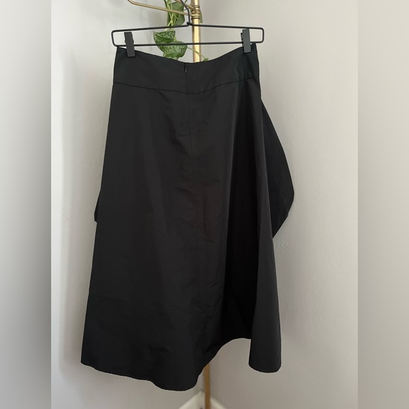 Zero + Maria Cornejo Black Geometric Skirt NWT ~ Size 2 - Picture 10 of 12